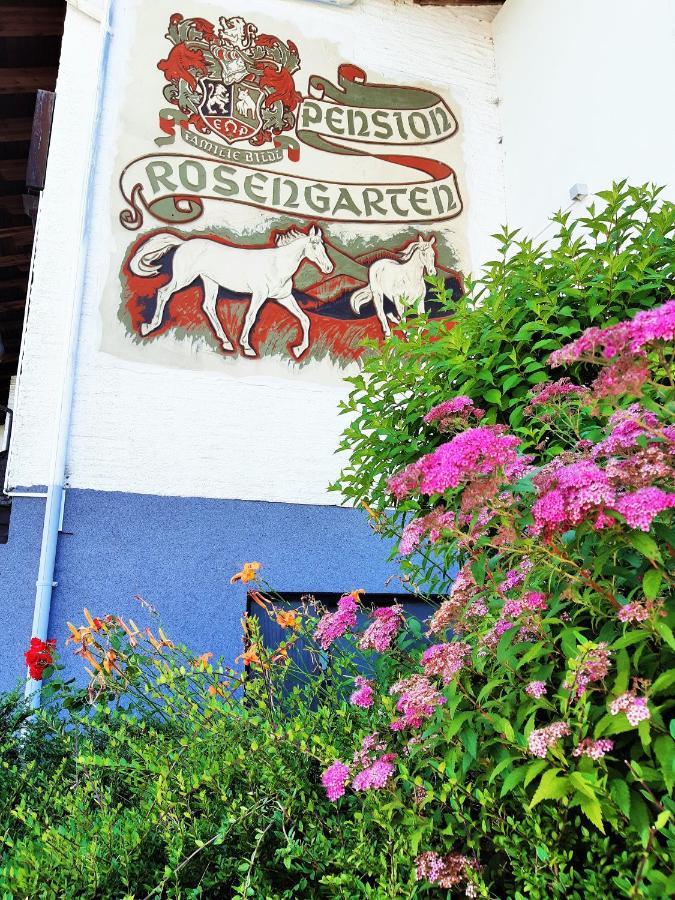 Hotel/Pension Rosengarten Franking Exterior foto